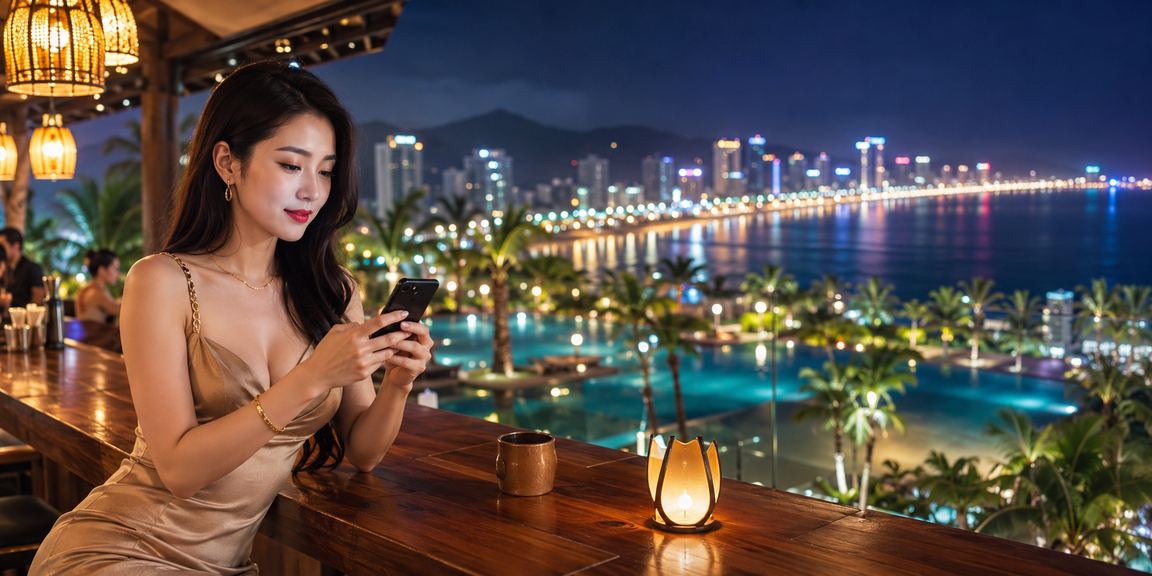 Người chơi tại Quy Nhơn theo dõi cược thể thao bên ly cà phê sáng