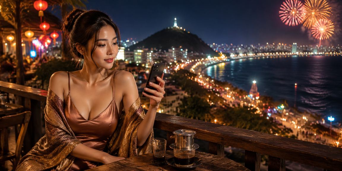 Người chơi thư giãn với cà phê và game bài tại Vũng Tàu